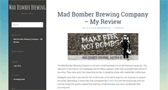 Desktop Screenshot of madbomberbrewing.com